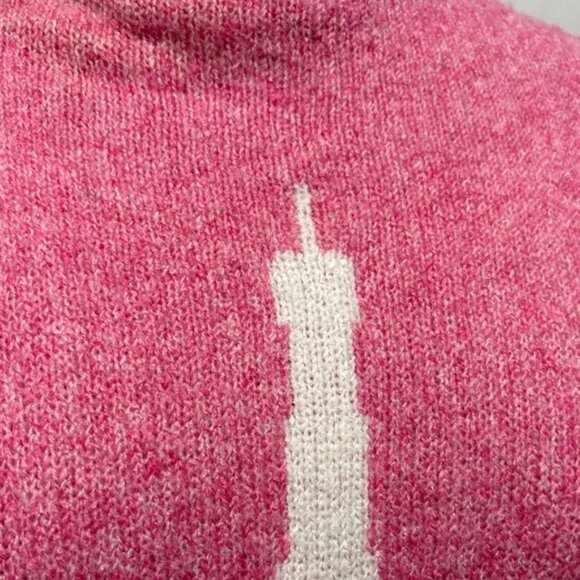 Cupcakes and Cashmere Pink Turtleneck Sweater - Picture 2 of 7